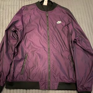 Nike Purple Bomber Jacket